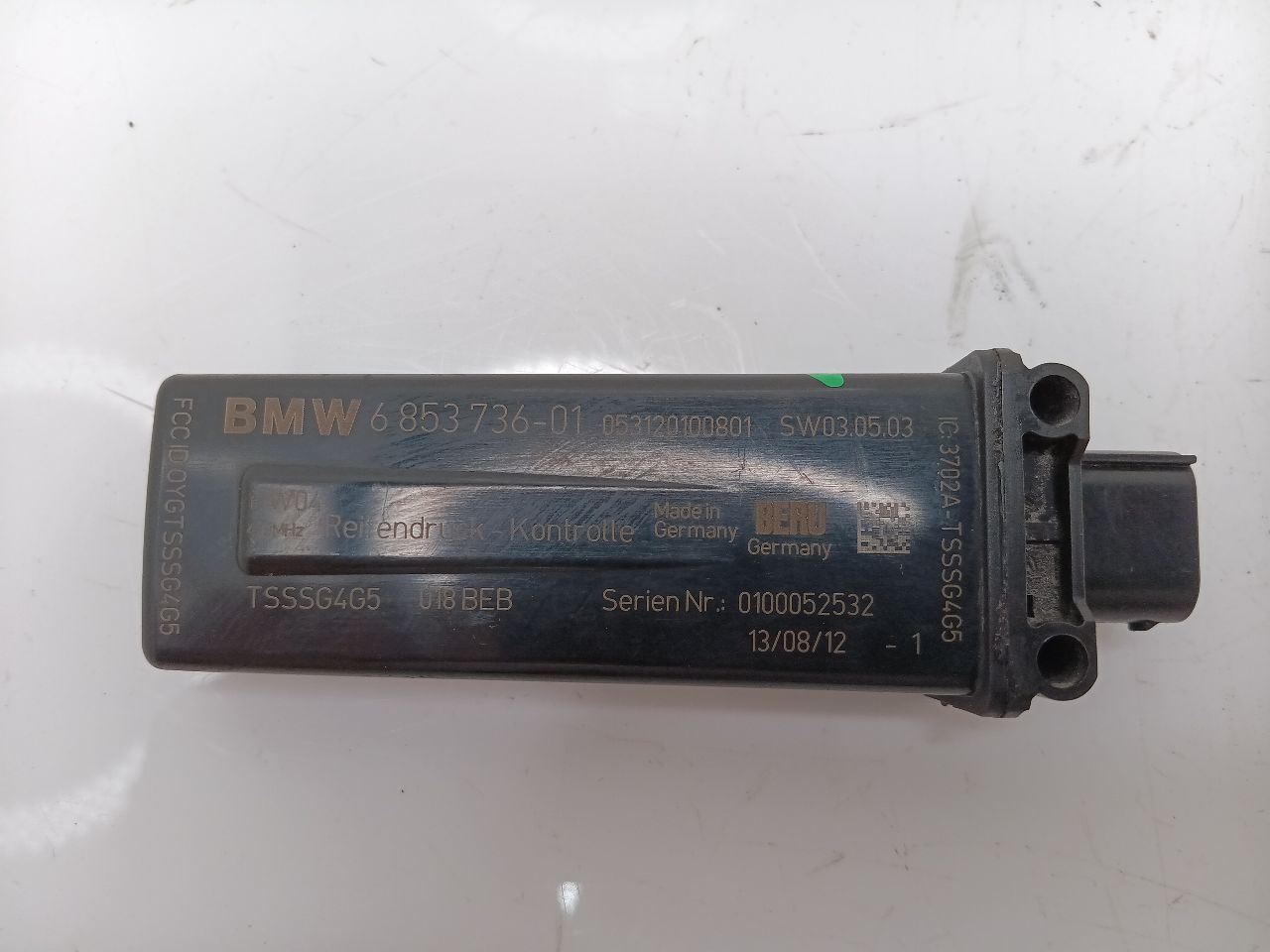 BMW 335i 2014-2015 Suspension TPMS Chassis Control Module - Gardner ...