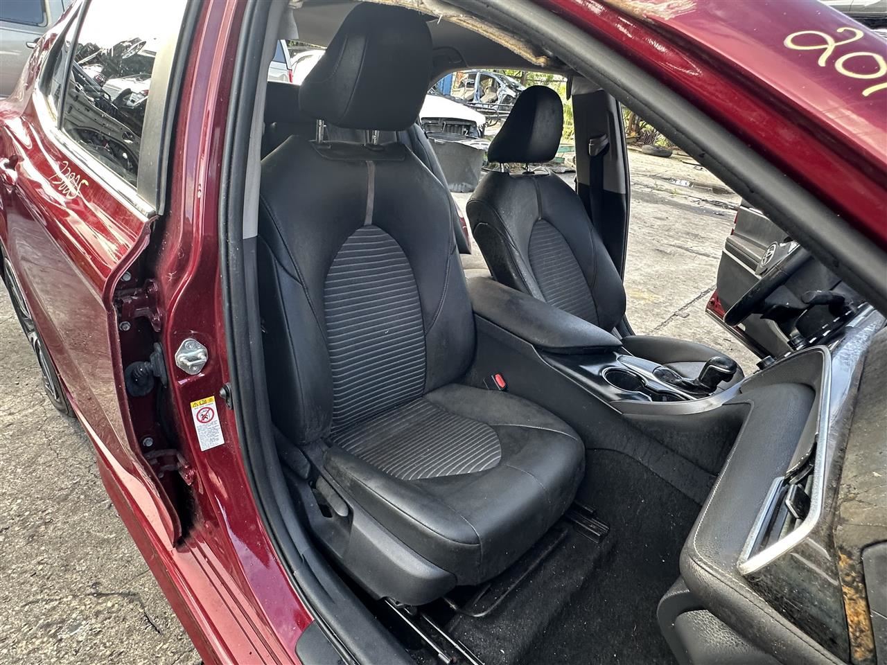 2018 TOYOTA CAMRY 20-21 (bucket) Vinyl (Softex) W/o Heated; Manual